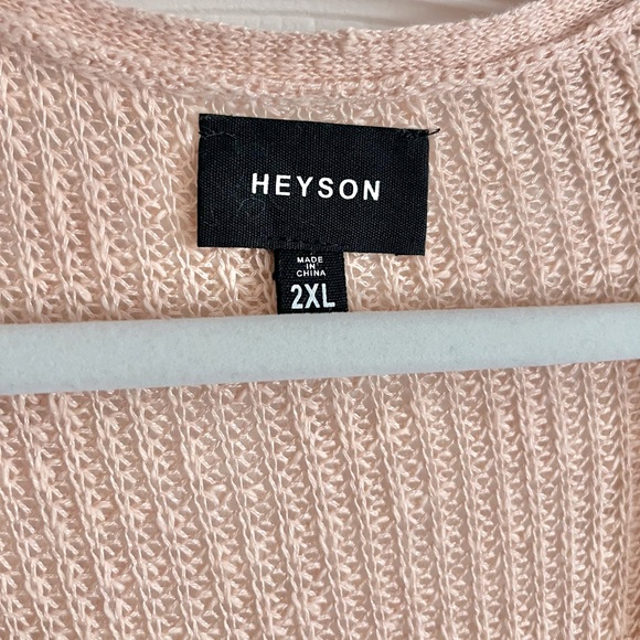 Heyson Open Knit Cardigan - Picture 2 of 6
